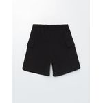 product_image_name-LC Waikiki-Elasticated Waist Basic Girl's Shorts-2