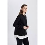 product_image_name-Defacto-Woman Regular Fit Long Sleeve Tunic - Black-4