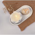 مجموعة ديكور  الزهرة كونكريت