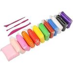 Air Dry Clay Set, 12 Colours with Modelling Tools, Craft Clay Kit