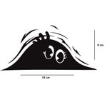 product_image_name-Generic-ستيكر وحش صغير ينظر - أسود-1