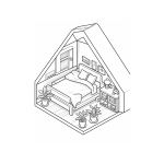 product_image_name-Generic-كتاب تلوين 30رسمه Tiny World Volume1 مقاس21*29.7سم A7-3