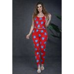 طقم بيجاما صيفي قصير للنساء - قطن