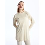 product_image_name-LC Waikiki-Women's Crew Neck Plain Tunic-1