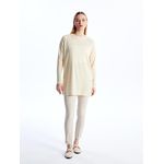 product_image_name-LC Waikiki-Women's Crew Neck Plain Tunic-3