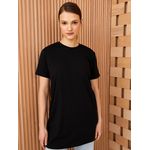 product_image_name-LC Waikiki-فستان تونك نسائي بقصة فضفاضة بأكمام قصيرة وفتحة عنق دائرية - LC وايكيكي-5