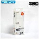 product_image_name-Pzx-باور بانك Pzx C146 بسعة 10400 مللي أمبير لجميع الأجهزة - أبيض-1