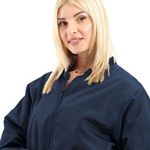 product_image_name-SQAP-جاكيت SQAP بأكمام طويلة وفرو - كحلي - نسائي-1