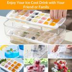 product_image_name-Generic-صواني مكعبات الثلج سهلة الإطلاق من السيليكون مع غطاء، عبوة من قطعتين بغطاء غير قابل للانسكاب للمجمد، المشروبات، الكوكتيل، غسالة الأطباق، الزبادي، والفواكه-3