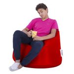 product_image_name-Penguin-Standard Bean Bag Waterproof - 85*50 - Red-1