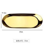 Generic طبق تقديم ذهبي - image 3