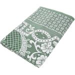 product_image_name-Generic-غطاء سرير مصري من القطن، حجم كينغ - أخضر-2