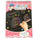 product_image_name-Generic-طقم 8 دفاتر رسم سكراتش للأطفال – حجم كبير14*10 سم – أوراق قوس قزح للكشط والرسم – أدوات فنية ممتعة ومبتكرة – مثالية للهدايا والمناسبات – تشمل قلم خشبي – تصميمات الغلاف قد تختلف-8