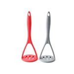 product_image_name-Generic-عدد 2 قطعة هراسة بطاطس و فول هراسة طعام - هراسة طعام متعددة سيليكون الوان جذابة - سهلة الاستخدام-2