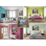 product_image_name-Generic-Landscape painting, staircase, tapestry, high-quality materials, natural wood frame, gold finish, size 57 by 77 cm-6