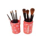 product_image_name-Generic-Makeup Brushes Set With leather Case - 10 pcs-1