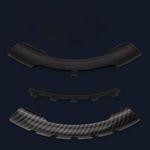 product_image_name-Generic-غطاء عجلة القيادة العالمي للسيارة مع مقبض دوار، إكسسوارات السيارة غطاء عجلة القيادة بنمط ألياف الكربون، مقاس واحد-3