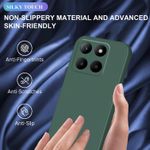 product_image_name-Generic-A stylish, lightweight, soft silicone and heat-resistant polyurethane protective case with a smooth camera finish and shock absorption, compatible with the Honor X8c mobile phone, green color.-5