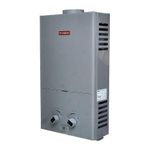 Fresh سخان غاز - 10 لتر - سلفر - ادابتور