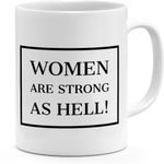 product_image_name-Loud Universe-Women Are Strong As Hell Ceramic Mug - Black/White-1