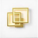 Generic Modern Gold Geometric LED Wall Light