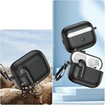 product_image_name-Generic-جراب متوافق مع سماعات AirPods Pro من الجيل الثاني/الأول من تين تك مزود بقفل، غطاء جراب مرح ولطيف، غطاء واقٍ مقاوم للصدمات لسماعات AirPods Pro من الجيل الثاني/الأول (2019/2022/2023) مع سلسلة مفاتيح (أسود/أزرق)-3