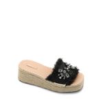 product_image_name-Dejavu-Strassy Mid Heel Wedge Slipper - Black-1