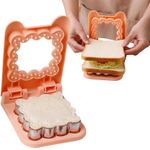 product_image_name-Generic-صانعة الساندويتشات، قوالب الساندويتشات 2 في 1، قاطعة خبز للمدرسة والنزهات والتخييم، صانعة الفطائر، أدوات المطبخ والأدوات، قاطعة بسكويت الساندويتش (برتقالي، فقاعات)-6