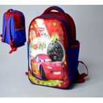 حقيبة مدرسية للأطفال "كارس" - حمراء - 32X27X16 سم