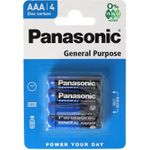 Panasonic بطاريات باناسونيك AAA، فولت 1.5، عدد 4 .