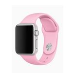 product_image_name-Generic-سوار سليكون رياضي لساعة ابل  للساعات الذكية 42/44ملم - زهري-1