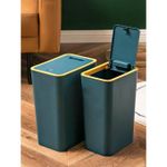 Generic Plastic trash bin (Teal color available) - image 2