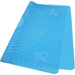 product_image_name-Generic-حصيرة خبز سيليكون كبيرة الحجم لتدوير العجين مع قياسات، مبطنة لمقاومة الحرارة للاستخدام على الطاولة، لوح معجنات قابل لإعادة الاستخدام وغير لاصق لربة المنزل - أزرق-1