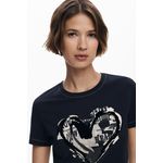 product_image_name-Desigual-Newspaper heart T-shirt-4