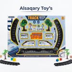 High-Speed Bullet Train Simulation Track Set (Light & Music)