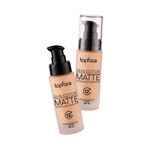 Top Face Skin editor Matte longlasting foundation spf 20 No:001