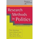 Macmillan Research Methods in Politics (Political Analysis) ,Ed. :2