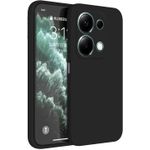 product_image_name-Generic-جراب موبايل جلد لموبايل ريدمي نوت 13 برو الجيل الرابع 4G / بوكو M6 برو 4G (6.7 بوصة)، مصنوع من السيليكون والبولي يوريثين الحراري، أسود -1