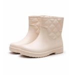 بوت أطفال مطاطي منتصف الساق بسوستة جانبية – حذاء شتوي مقاوم للمياه للأولاد والبنات، نعل مانع للانزلاق