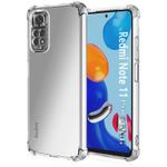 واقي كاميرا من السيليكون الشفاف مصنوع من مادة TPU غوريلا مضاد للصدمات وزوايا مضادة للصدمات متوافق مع هاتف Xiaomi Redmi Note 11 Pro