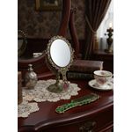 product_image_name-Generic-طقم مرآة يد ومشط معدن كلاسيك "فينتج" مقاوم للصدأ - طقم هدايا فاخر في علبة أنيقة - قطعتين-1