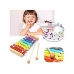 product_image_name-Generic-Wooden xylophone toy for children 8 tone musical instrument with 2 mallets Educational piano style toy to develop skills Suitable for indoor and outdoor play Perfect gift for kids-1