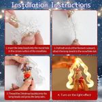 product_image_name-Generic-Christmas Lights,Christmas Curtain Lights with Ornaments & Snowflake,Christmas Window Lights for Christmas Bedroom Home Decorations Operated by USB Or Battery -2