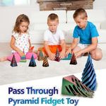 product_image_name-Generic-Impossible Pyramid Passthrough Sculpture-3D Printed Spiral Cone Fidget Toy, Pass Through Pyramid Fidget Toy, Vortex Thread Illusion Desk Toy for Adult Helix Screw Fidget Toy for Stress Relief-6