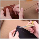 product_image_name-Generic-طقم خياطة يدوية صغير من الجلد مكون من 10 قطع مع خيط أسود، طقم إبرة ثقب، إبرة تنجيد، إبرة خياطة للأقمشة السميكة، إبرة خياطة بدون خيط، إبرة دائرية للخياطة-3