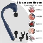 product_image_name-Generic-مسدس تدليك بمقبض طويل على شكل U، جهاز تدليك ظهر ثوري لتخفيف آلام الأنسجة العميقة، مساج للجسم للرقبة - الأكتاف - الساقين - اللون أزرق غامق-5