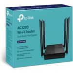 product_image_name-TP-Link-راوتر واي فاي مزدوج النطاق   تيار مترد1200 تصل الى 1200 ميجابت في الثانية منافذ 4 في Gbps امان متقدم مع WPA3 ام يو ميمو تركيز الاشارة وسمارت كونكت ثنائي أسود نطاق-8