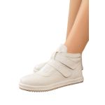 product_image_name-Generic-أحذية كاحل مستوردة من الجلد الأبيض الأصلي، مقاس 38-1