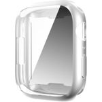 product_image_name-Generic-جراب حماية مزود بواقي شاشة مدمج لساعة أبل سيريز 7 مقاس 45 مم (1.9 بوصة)، تصميم أنيق مطلي بالكهرباء، جراب حماية من السيليكون الناعم TPU للنساء والأطفال-1
