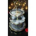 product_image_name-Handmade-رمضان - عيد- شياله كحك و بسكوت - حامل حلويات ريزين - صينية تقديم ذهبية وبيضاء - ديكور فاخر للتقديم في الحفلات والمناسبات-1